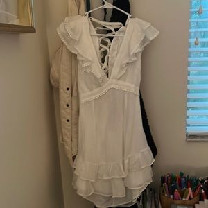 Hello Molly White Weekly Sweetness Dress